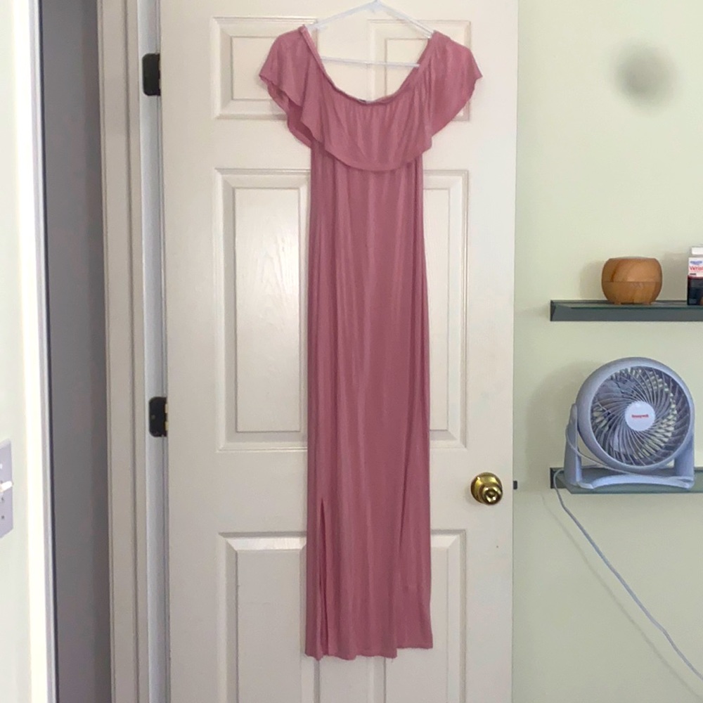 Off the shoulder dress